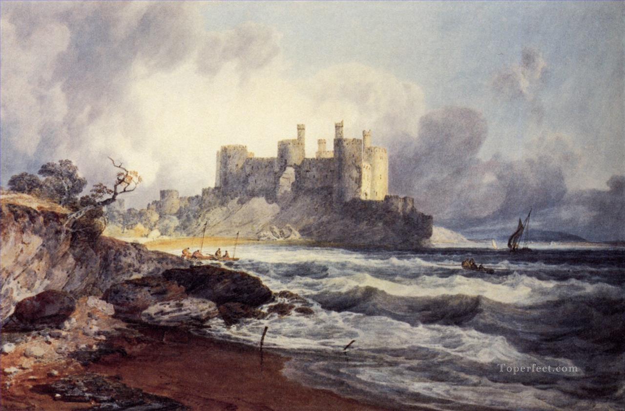 Conway Castle Romantic Turner Oil Paintings